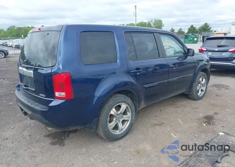 2013 Honda Pilot Ex-L from USA, damaged, VIN 5FNYF4H50DB080156